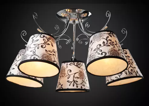 Потолочная люстра Максисвет 2-1120-5-CR E14