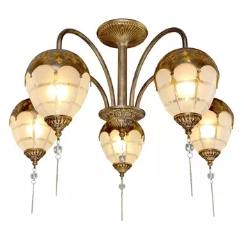 Потолочная люстра Максисвет 4403 1-4403-5-BKS E14