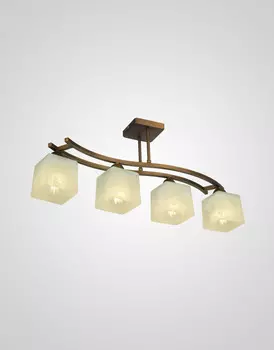 Потолочная люстра Мелодия Света Cube P9484-4 AB 000022895