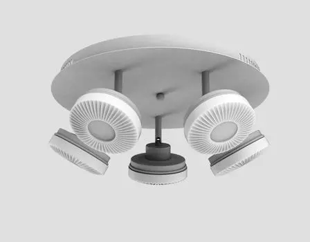 Потолочная люстра Мелодия Света Modern 054-M10-5 WT 000021532