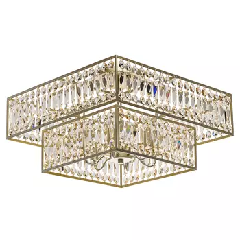 Потолочная хрустальная люстра MW Light Монарх 121012306