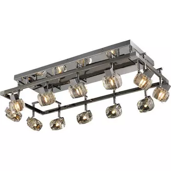 Потолочная люстра N-Light N-Light 09 20 09 2012 0113 12 chrome + dark chrome