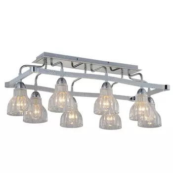 Потолочная люстра N-Light N-Light 411 411-08-13CWC chrome + white crack