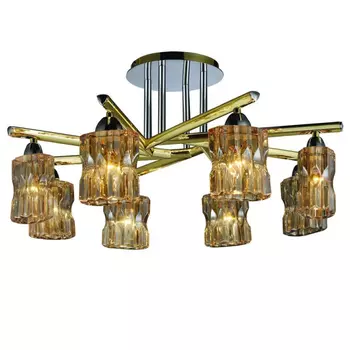 Потолочная люстра N-Light N-Light 914 914-08-33 gold/chrome + shampagne