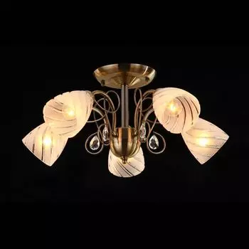 Потолочная люстра Natali Kovaltseva 10716 10716/5C ANTIQUE