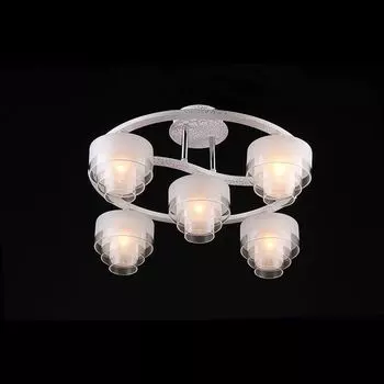 Потолочная люстра Natali Kovaltseva 10866 10866/5C WHITE GOLD