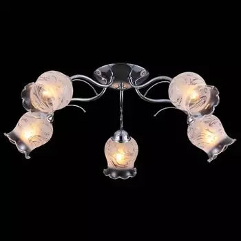 Потолочная люстра Natali Kovaltseva 11415 11415/5C CHROME