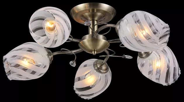Потолочная люстра Natali Kovaltseva 11475/5С ANTIQUE