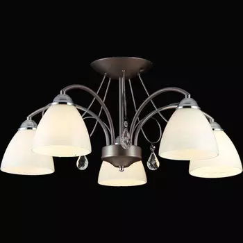 Потолочная люстра Natali Kovaltseva 75017 75017-5C CHROME&amp;NICKEL