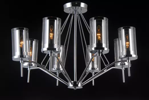 Потолочная люстра Natali Kovaltseva Helsinki HELSINKI II 81046-8C CHROME