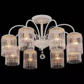 Потолочная люстра Natali Kovaltseva OLBIA OLBIA 11397/8C GOLD IVORY