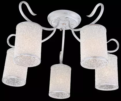 Потолочная люстра Natali Kovaltseva STYLE STYLE II 11379/5С WHITE GOLD