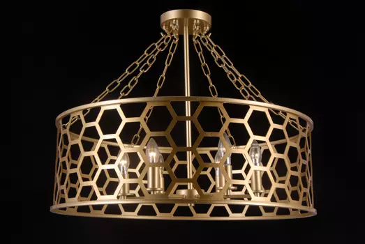 Потолочная люстра Natali Kovaltseva Valencia VALENCIA 81059-6C GOLD