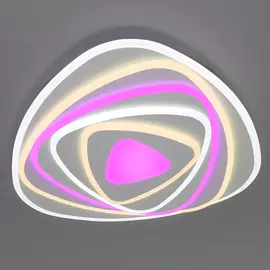 Потолочная люстра с пультом Coloris Eurosvet 90225/1 белый