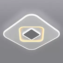 Потолочная люстра с пультом Just Eurosvet 90218/1 белый/ серый