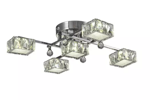 Потолочная люстра с пультом Led Escada 10249/5LED