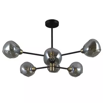 Потолочная люстра Seven Fires Borno SF4003/6C-BK-AB
