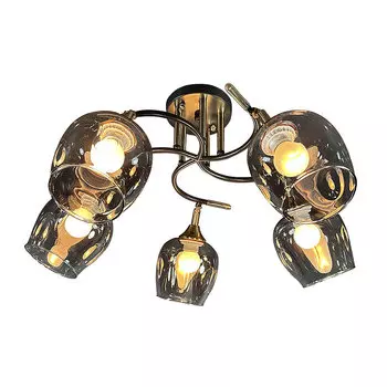 Потолочная люстра Seven Fires Mouzes SF3328/5C-CF-FGD-SMK