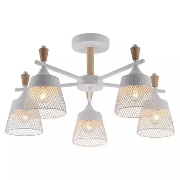 Потолочная люстра Seven Fires Olban SF3389/5C-WT-WD