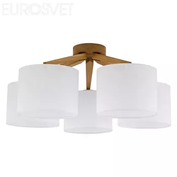 Потолочная люстра TK Lighting Liccia Wood 1753 Liccia Wood 5