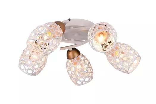 Потолочная люстра Toplight Mavis TL3810X-05WH