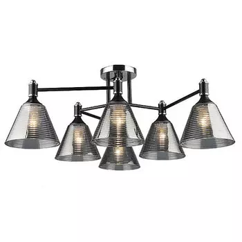 Потолочная люстра Wedo Light Anneta WD3619/6C-BK-CR-SMK