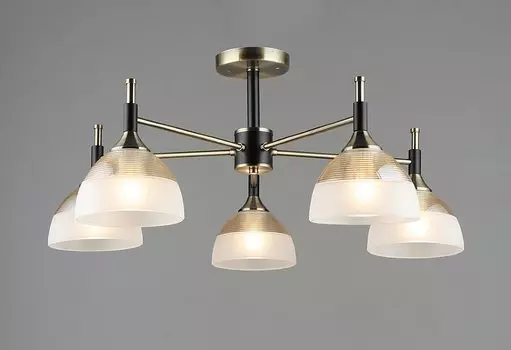 Потолочная люстра Wedo Light Olis WD3617/5C-AB-BK-WT