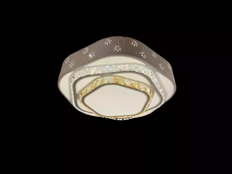 Потолочная светодиодная люстра LED Natali Kovaltseva TECHNOLOGY STYLE