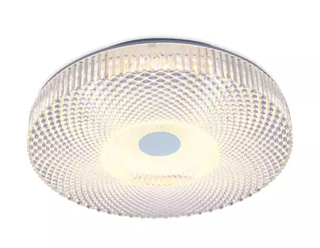 Потолочный светодиодный светильник Ambrella Orbital Crystal F96 CL 48W