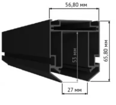 Профиль для шинопровода ST Luce ST003.129.02