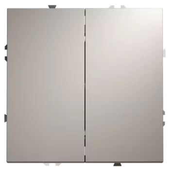 Проходной переключатель двухклавишный Voltum S70 VLS020303