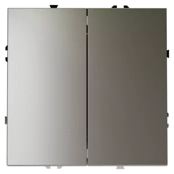 Проходной переключатель двухклавишный Voltum S70 VLS020304