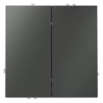 Проходной переключатель двухклавишный Voltum S70 VLS020306