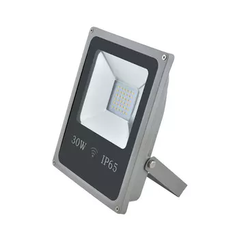 Прожектор уличный Volpe ULF-Q510 30W/NW SENSOR IP65 170-250В SILVER ка