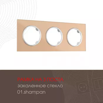 Рамка Arte Milano Am-502.01 502.01-3.shampan