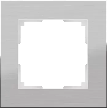 Рамка Werkel Aluminium WL11-Frame-01 / Рамка на 1 пост (алюминий)