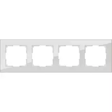 Рамка Werkel Favorit Дымчатый WL01-Frame-04 / Рамка на 4 поста (дымчатый,стекло)