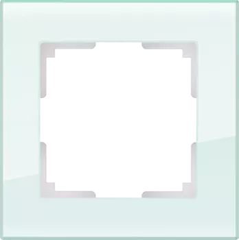 Рамка Werkel Favorit Натуральное стекло WL01-Frame-01 / Рамка на 1 пос