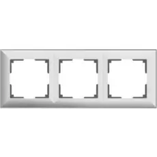 Рамка Werkel Fiore WL14-Frame-03/ Рамка на 3 поста (белый)