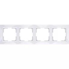 Рамка Werkel Snabb basic WL03-Frame-04/ Рамка на 4 поста (белый, basic)