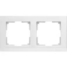 Рамка Werkel Stark WL04-Frame-02-white / Рамка на 2 поста (белый)