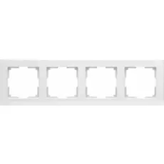 Рамка Werkel Stark WL04-Frame-04-white / Рамка на 4 поста (белый)