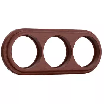 Рамка Werkel W0035225/ Рамка на 3 поста (итальянский орех)