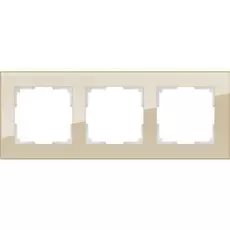 Рамка Werkel WL01-Frame-03 / Рамка на 3 поста (шампань)