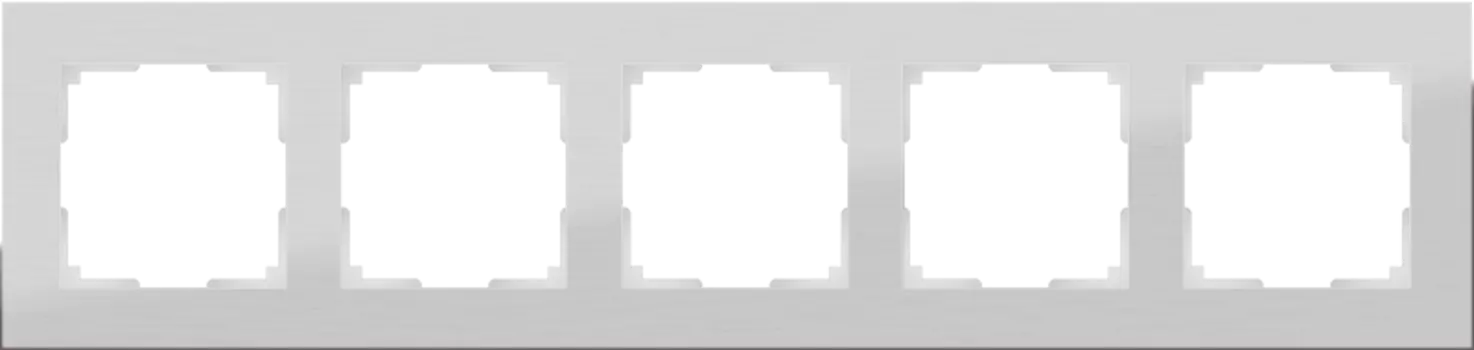 Рамка Werkel WL11-Frame-05 / Рамка на 5 постов (алюминий)