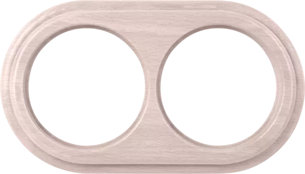 Рамка Werkel WL15-frame-02 / Рамка на 2 поста (беленый дуб)