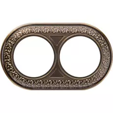 Рамка Werkel WL70-frame-02/ Рамка на 2 поста (бронза)