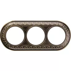 Рамка Werkel WL70-frame-03/ Рамка на 3 поста (бронза)