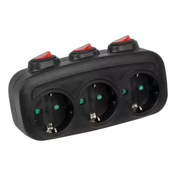 Разветвитель Uniel S-GES3-16OB BLACK