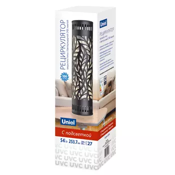 Рециркулятор закрытого типа с бактерицидной лампой Е27 Uniel Udg рецир